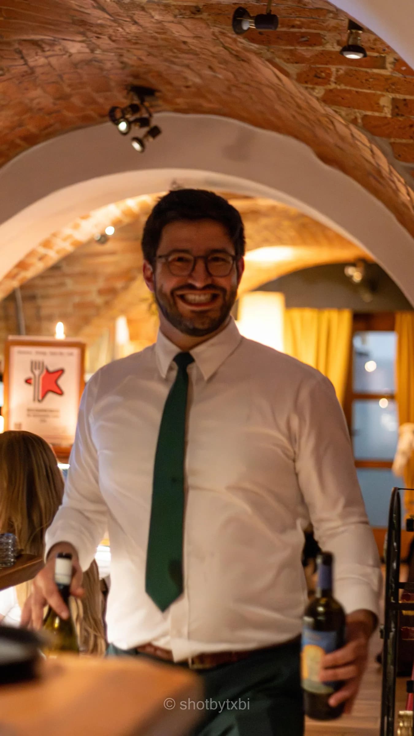 Sandro Vandamme, Inhaber des Flamenco, im Gewölbekeller